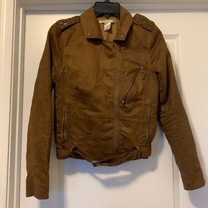 Faux Suede Lite Jacket